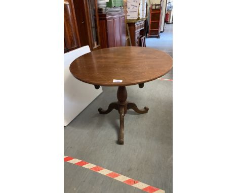  Sale Item:    ROUND TIP UP TABLE (AF)   Vat Status:   No Vat   Buyers Premium:  This lot is subject to a Buyers Premium of 1