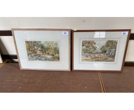  Sale Item:    2 W C PAINTINGS DOROTHY BROWN POOLON THE LOSSIE &amp; ANOTHER  Vat Status:   No Vat   Buyers Premium:  This lo
