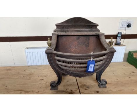  Sale Item:    CAST IRON FIRE BASKET   Vat Status:   No Vat   Buyers Premium:  This lot is subject to a Buyers Premium of 15%