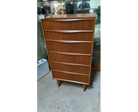  Sale Item:    TEAK 6 DRAWER CHEST (AF)   Vat Status:   No Vat   Buyers Premium:  This lot is subject to a Buyers Premium of 