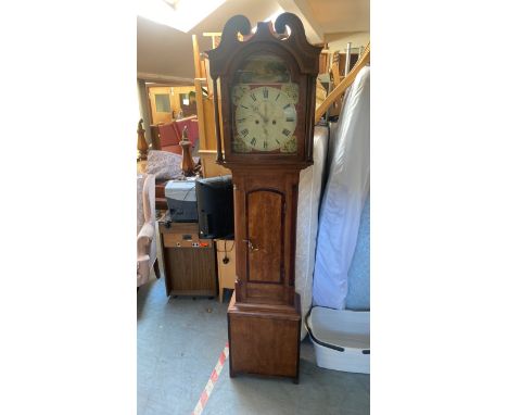  Sale Item:    OAK CASED G F CLOCK- R MILNE MONTROSE (AF)  Vat Status:   No Vat   Buyers Premium:  This lot is subject to a B
