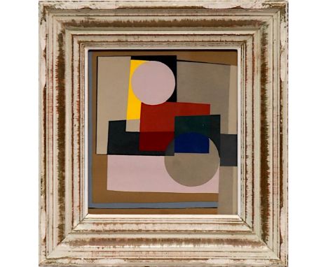 BEN NICHOLSON, OM (British, 1894 ? 1982), rare pochoir in eleven colours on wove paper, after the 1945 painting, executed in 