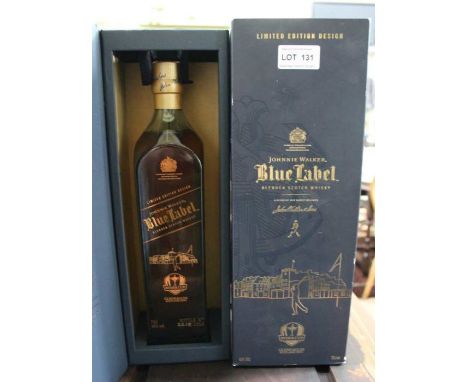 SCOTCH WHISKY Johnnie Walker Blue Label Ryder Cup Gleneagles 2014 no.2218 of 2352 40% Vol. in original box&nbsp;