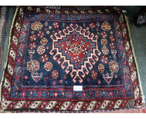 A Nomadic woven woollen wall hanging small sized tent panel
