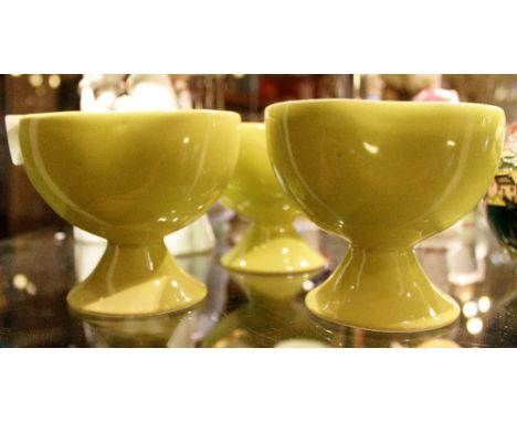 Three Mid 20th Century Beswick double egg cups 