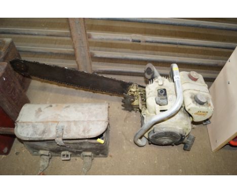 A Trojan Clinton petrol chainsaw
