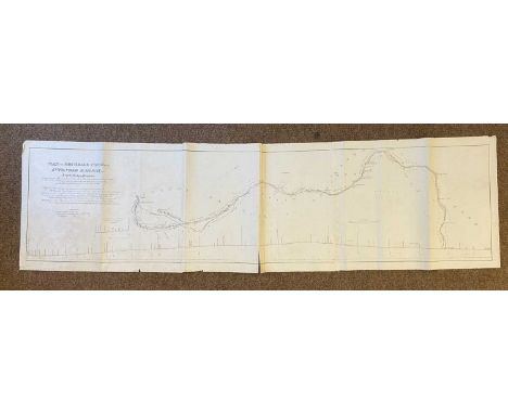 * Manchester &amp; Leeds Railway. Plan of the Rochdale Canal and intended Railway from Sowerby Bridge to Manchester..., [1830