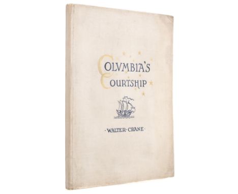 Crane (Walter, illustrator). Columbia's Courtship: a picture history of the United States in Twelve Emblematic Designs in Col