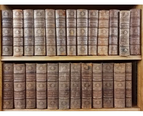 Encyclopaedia Britannica. 31 volumes (1-29, 31-32), 9th edition, Edinburgh: Adam and Charles Black, 1898-1902, some light ton