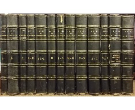 Graves (Algernon & Cronin William V.). A History of the Works of Sir J. Reynolds, 13 volumes, published by Subscription for t