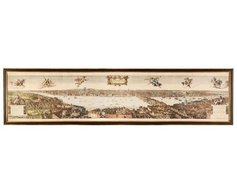 * London. Martin (Robert after Cornelius Dankers). London, Robert Martin, 1832, large hand-coloured lithograph, printed on fo