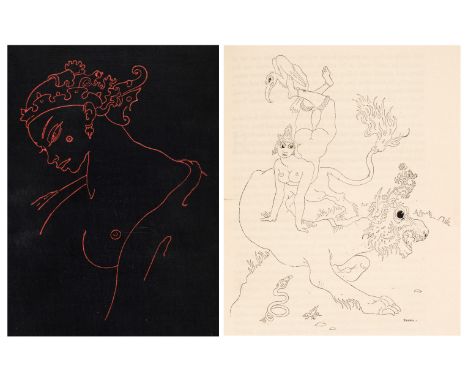 Peake (Mervyn, illustrator). Quest for Sita of Hanuman and the Divine Vultures Jatayus and Sampati, by Maurice Collins, 1st e
