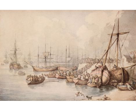 Rowlandson (Thomas). His Drawings and Water-Colours, London: The Studio, 1923, tipped-in colour plates throughout, further bl