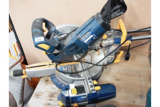 Mac Allister Laser Precision 254mm Double Bevel Sliding Mitre Saw