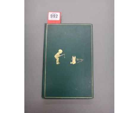 MILNE (A.A.)  Winnie-the Pooh; with decorations by Ernest H. Shepard. First Edition. illus. throughout, d-page maps on e/ps. 