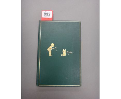 MILNE (A.A.)  Winnie-the Pooh; with decorations by Ernest H. Shepard. First Edition. illus. throughout, d-page maps on e/ps. 