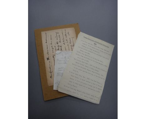 MANUSCRIPT LETTERS - approx. 34, relating to the father & son Royal Naval officers (both retiring in the rank of Captain) Joh