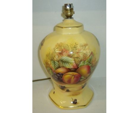 Aynsley Orchard Gold table lamp