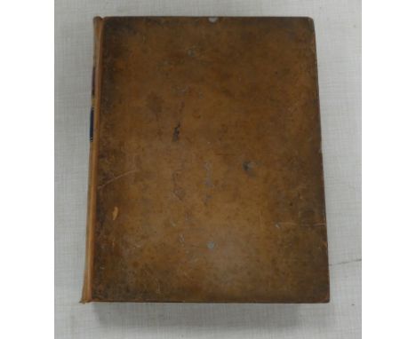 MARSDEN WILLIAM.  The History of Sumatra. Title poor & relaid. Fldg. eng. map, torn & with reps. Plate of alphabets. Quarto. 