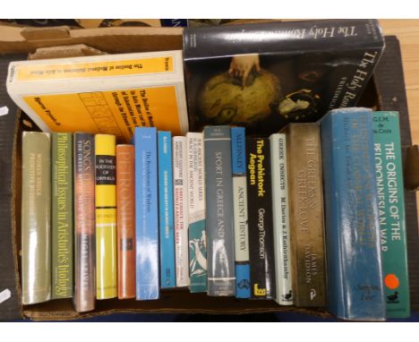 Greek &amp; Roman History &amp; Social History, &amp; others.&nbsp;&nbsp;A carton of various vols. 