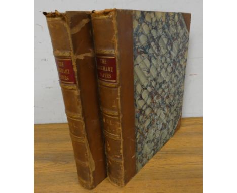 LOCKHART GEORGE.&nbsp;&nbsp;The Lockhart Papers Containing Memoirs &amp; Commentaries Upon the Affairs of Scotland ... &amp; 