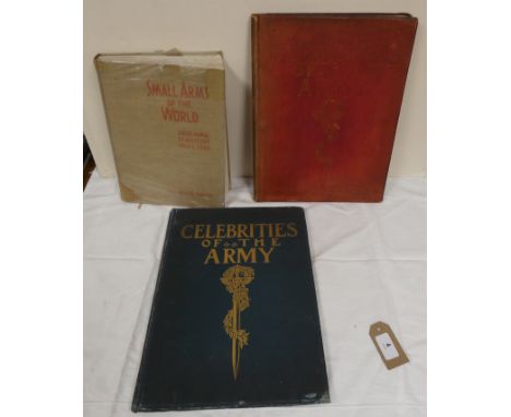 ROBINSON C. N. (Ed).&nbsp;&nbsp;Celebrities of the Army. 2 copies. Col. portrait plates. Quarto. Worn orig. cloth. 1900; also