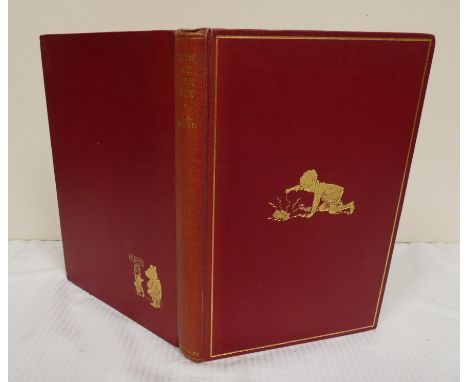 MILNE A. A.&nbsp;&nbsp;Now We Are Six. Illus. by E. H. Shepard. Orig. red cloth gilt, bright cond. First Edition, 1927. 