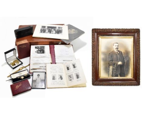 MAGICIAN INTEREST; a collection of assorted ephemera compiled by Charles Oswald Williams (1864-1924), various items including