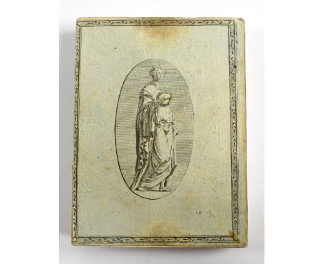LANG (C), ALMANACH UND LASCHENHUEH FUR HAEUSLICHE U GESELLSCHAFTL FREUDEN 1799, engraved portrait frontis, six engraved plate