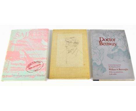 BURROUGHS (W), EARLY ROUTINES, signed limited edition, signed by the author and illustrator David Hockney, No X / 26, portrai