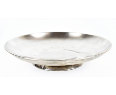 POSEN; a German 835 standard silver dish with hammered detailing, weight 16ozt/500g, diameter 29cm. Additional InformationGen