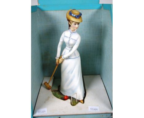 Royal Worcester 'Bridget' limited edition figure limited edition # 12/500, with certificate, in original box. Height 19cm app