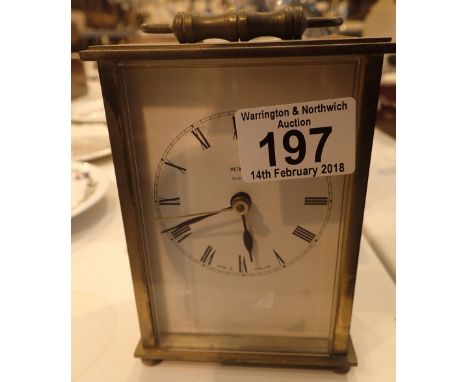 Metamec carriage clock 