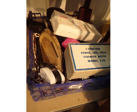 Mixed lot to include pens meter wristwatches lighter keyrings etc