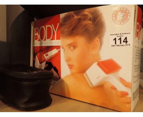 Carmen deep heat massager and a Remington Titanium washable razor MS3 2700