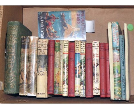 Small Collection of Enid Blyton Books, including several first editions, majority in dust jackets.Five have plenty of fun , 1