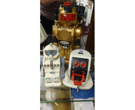 Magic Mike toy robot, Tomy robot and another (3).