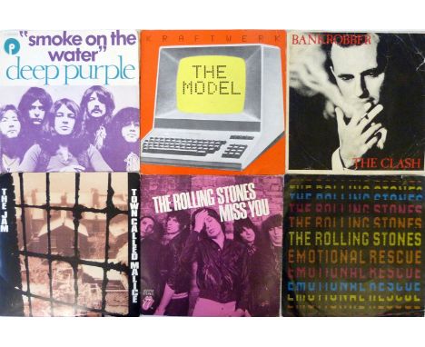 Twenty Nine Vinyl Records
Various Genres and Years. Includes The Rolling Stones 'She's So Cold' (RSR 106), 'Emotional Rescue'