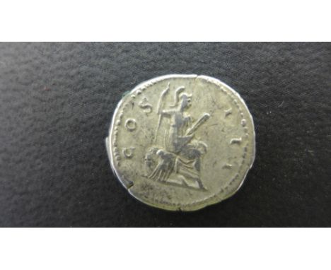 A Roman silver coin of Hadrian 
Condition report:  This is an Antique item so has normal wear or damage consistent with age a