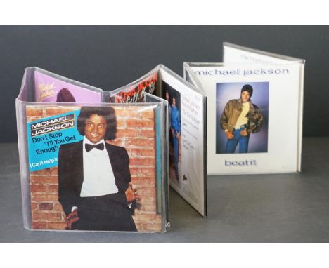Vinyl - Michael Jackson Limited Edition 9 Singles Pack on red vinyl (MJ1). VG+
