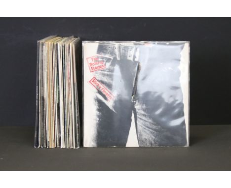 Vinyl - 24 Original pressing LPs from The Rolling Stones, Led Zeppelin, The Beatles, Nick Drake, David Bowie, The Blue Nile, 