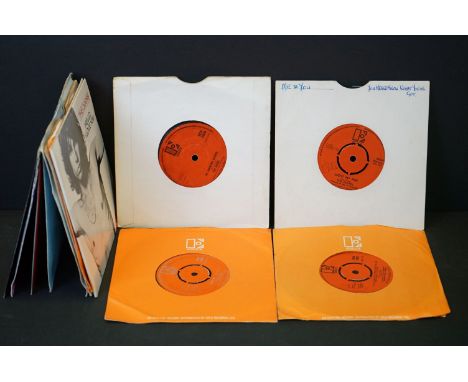 Vinyl - 12 UK pressing singles by The Doors including early singles and Limited Editions to include Light My Fire (EKSN 45014
