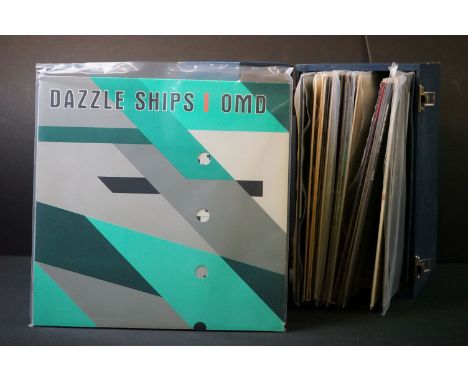 Vinyl - 17 Synth LPs to include OMD x 4, Gary Numan's Tubeway Army, Japan, The Associates, Visage, Soft Cell, The Human Leagu