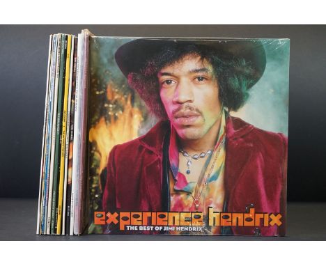 Vinyl - 14 Jimi Hendrix compilation LPs to include The Best Of Jimi Hendrix (UK / EU Double 2017, still sealed), The Essentia