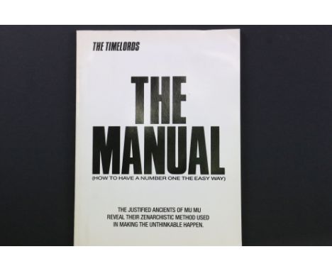 Memorabilia / Book - The Manual (How to Have a Number One the Easy Way). 1988 book by "The Timelords / KLF" (Jimmy Cauty and 