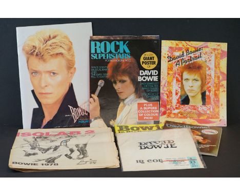 Memorabilia - David Bowie - 2 ticket stubs for his concert at the Empire Pool Webley on Thursday 6th May 1976 in very good co