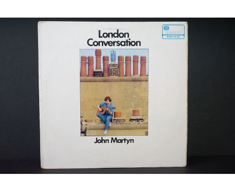 Vinyl &amp; Autograph - John Martyn - London Conversation on Island Records ILP 952.  Original UK 1st 1967 A1/B1 mono pressin