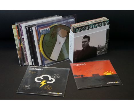 Vinyl / Autograph - 18 Alternative / Indie limited edition 7” singles and one box set including signed singles and picture di