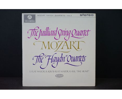 Vinyl - Classical -  Mozart, Juilliard String Quartet – The "Haydn" Quartets Vol. 3. Original UK Promo Sample 1st Pressing, E