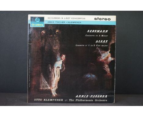 Vinyl - Classical - Annie Fischer / Klemperer - Schumann Concerto / Liszt Concerto. Original UK ED1 Stereo, Silver Green labe